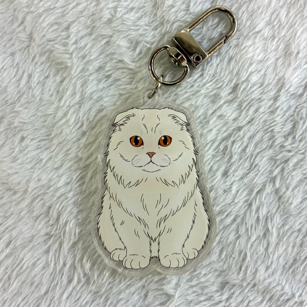키링(페르시안 고양이 루비)